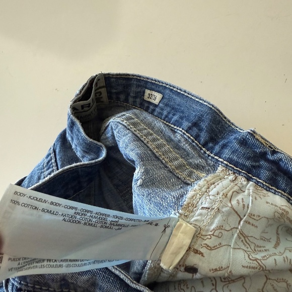 Ariat M5 Straight Fit Distressed Western Denim Work Jeans Mens 32 x 36 - Picture 6 of 12